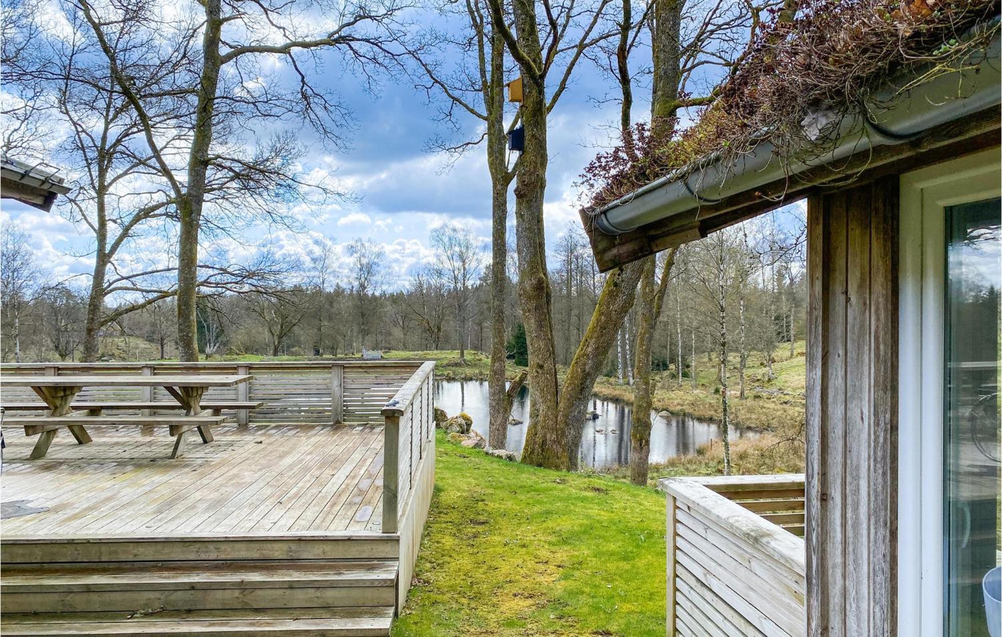 Awesome Home In Aetran With Lake View Atran Eksteriør bilde