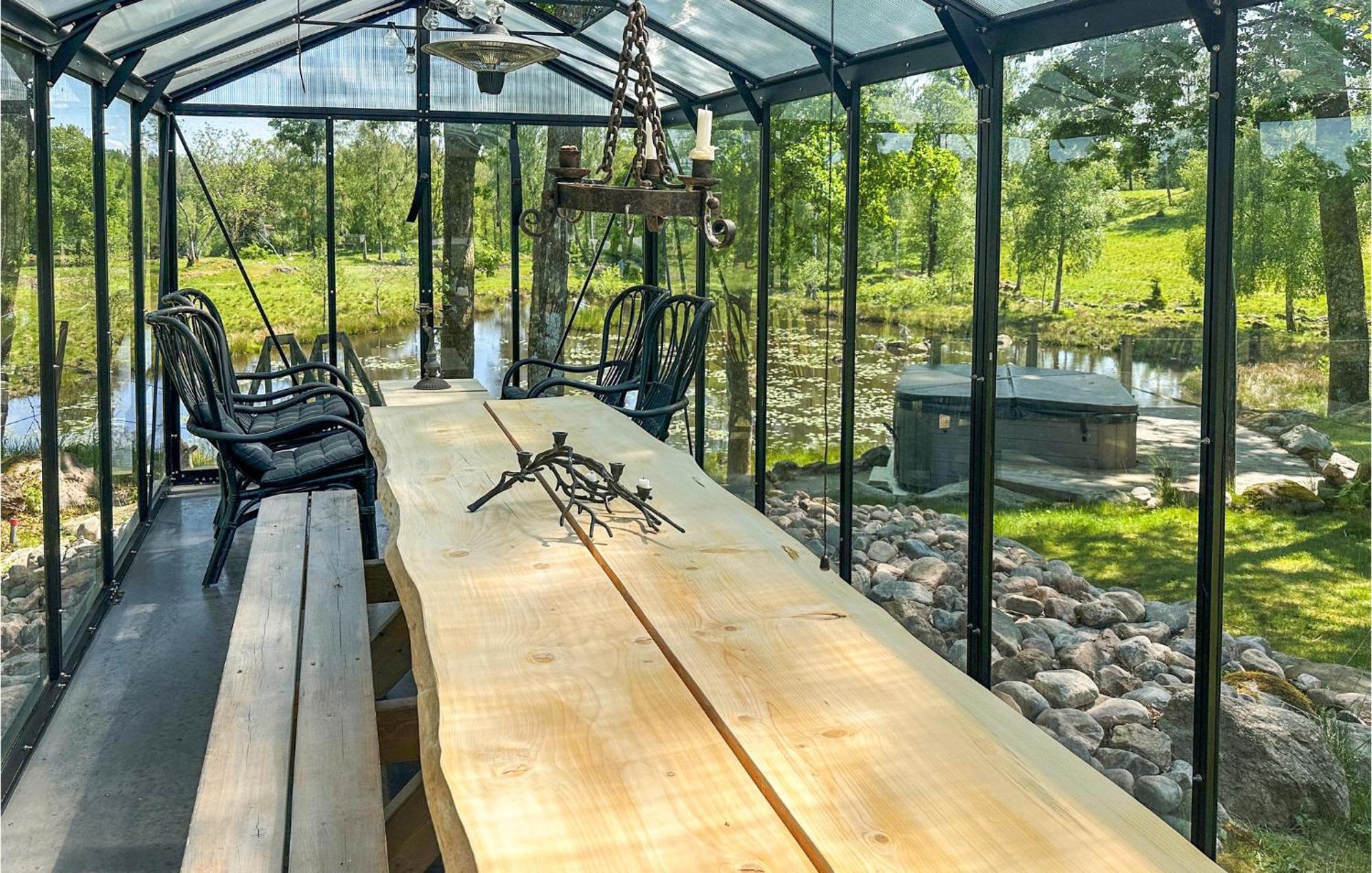 Awesome Home In Aetran With Lake View Atran Eksteriør bilde